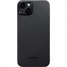 Pitaka MagEZ Case 4 для iPhone 15 Plus 1500D Twill (KI1501MA) Black/Grey