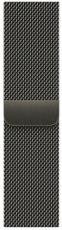 Apple Watch Series 9 45mm Stainless Steel Case with Milanese Loop Graphite