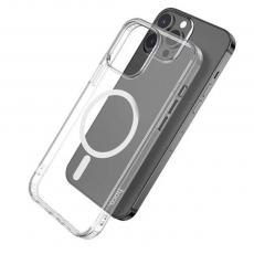 Hoco Magnetic силиконовый чехол для iPhone 15 Pro clear