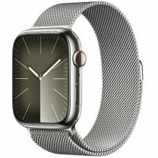 Apple Watch Series 9 GPS 41mm Stainless Steel with Milanese Loop silver