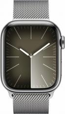 Apple Watch Series 9 GPS 41mm Stainless Steel with Milanese Loop silver