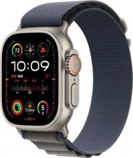 Apple Watch Ultra 2 49mm Titanium Case with Alpine Loop (М) Blue