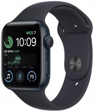 Apple Watch SE GPS 44mm Aluminum Case with Sport Band space gray/midnight
