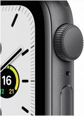 Apple Watch SE GPS 44mm Aluminum Case with Sport Band space gray/midnight