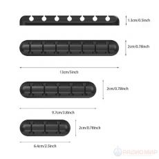 Орбита Органайзер для кабелей черный