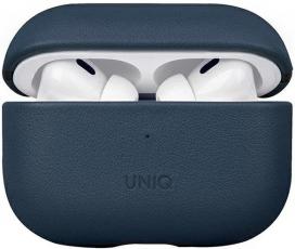 Uniq Terra Genuine Leather для AirPods pro 2 Space Blue