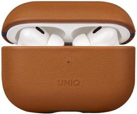 Uniq Terra Genuine Leather для AirPods pro 2 Toffee Brown