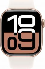 Apple Watch Series 10 42mm Aluminum Case with Sport Band Rose Gold/Light Blush (размер S/M)