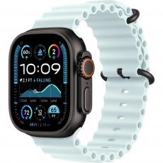 Apple Watch Ultra 2 49mm (2024) with Ocean Band black/ice blue