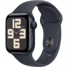 Apple Watch SE 2 2024 GPS 40mm Aluminium Case with Sport Band (M/L) midnight купить по цене 18800 рублей в СПб – интернет-магазин Центр Связи Apple Watch SE 2 2024 GPS 40mm Aluminium Case with Sport Band (M/L) midnight