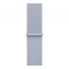 Apple Watch Series 10 46mm Aluminum Case with Sport Loop silver/blue cloud