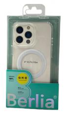 Купить Berilla Чехол с Magsafe для iPhone 16 Pro Max clear: цена 1400 ₽ в СПб – интернет-магазин Центр Связи Berilla Чехол с Magsafe для iPhone 16 Pro Max clear