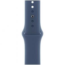Apple Watch SE 2024 GPS 40mm Aluminium Case with Sport Band (S/M) silver/denim