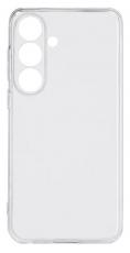 Силиконовый чехол для Samsung S25 Plus прозрачный