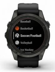 Garmin Fenix 7S Pro sapphire solar carbon gray