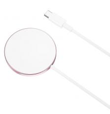 XO CX011 Magnetic wireless charger 15W rose gold