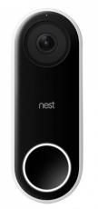 GOOGLE Nest Hello Video Doorbell black/white
