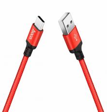 Hoco X14 Times speed USB-А - Type-C, 2А, 1 м red