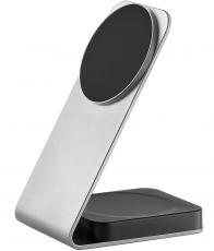 uBear Level Wireless charger silver