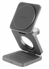 uBear Balance 3in1 Magnetic Wireless Charger grey