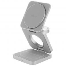 uBear Balance 3in1 Magnetic Wireless Charger titan купить по цене 8300 рублей в СПб – интернет-магазин Центр Связи uBear Balance 3in1 Magnetic Wireless Charger titan