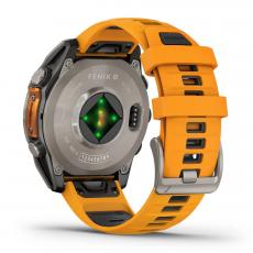 Garmin Fenix 8 47mm Amoled Sapphire gray/orange (010-02904-11)