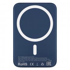 uBear Flow Magnetic Wireless powerbank 5000 mAh, dark blue