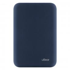 uBear Flow Magnetic Wireless powerbank 5000 mAh, dark blue