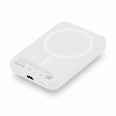 uBear Flow Magnetic Wireless powerbank 5000 mAh, white