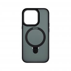 Breaking накладка пластиковая M01 stand style для iPhone 15 Pro black