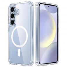 Чехол-накладка Samsung A36 Clear Case Magnetic прозрачный
