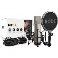Rode NT1-A Complete Vocal Recording Solution nickel