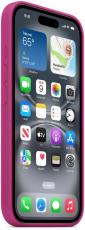 Apple iPhone 16 Silicone Case c MagSafe (MYY53) fuchsia