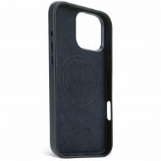 Leather case iPhone 16 Pro Magsafe black