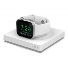 Belkin Boost Charge Pro Portable Fast Charger for Apple Watch white