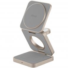uBear Balance 3in1 Magnetic Wireless Charger titan