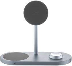 uBear Stage Pro 3in1 Wireless charger (WL07SG31-AD) grey, Apple Watch Edition