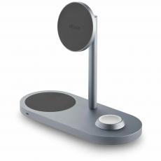 uBear Stage Pro 3in1 Wireless charger (WL07SG31-AD) grey, Apple Watch Edition