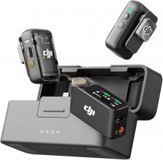 DJI Mic 2 (2 TX + 1 RX + Charging Case) black