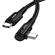 Essager Кабель угловой 100W, USB-C to USB-C, 1 метр