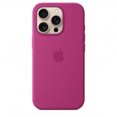Apple iPhone 16 Pro Silicone Case с MagSafe (MYYN3) fuchsia