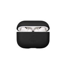 Uniq Terra Genuine Leather для AirPods pro 2 black