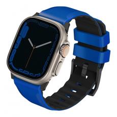 Uniq Linus Silicone для Apple Watch 44/45/46/49mm racing blue