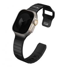 Uniq ремень каучуковый STRIDE FKM RUBBER для Apple Watch 49/45/44/42 мм black