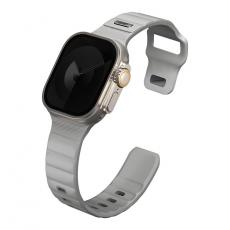Uniq ремень каучуковый STRIDE FKM RUBBER для Apple Watch 49/45/44/42 мм grey