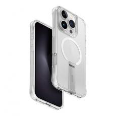 Uniq ELEVA MagSafe with vertical stand для Apple iPhone 16 Pro clear