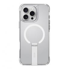Uniq ELEVA MagSafe with vertical stand для Apple iPhone 16 Pro clear