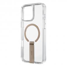 Uniq ELEVA MagSafe with vertical stand для Apple iPhone 16 Pro gold