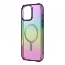 Uniq Iridescia MagSafe для iPhone 16 Pro midnight quartz