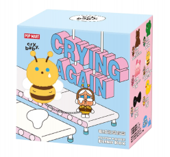 Pop Mart CryBaby Crying Again Series - Plush Badge Display